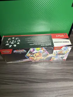 Pokemon Prismatic Evolutions Surprise Box & Booster Bundle W/ 2 Pack Blister Lot - Image 3
