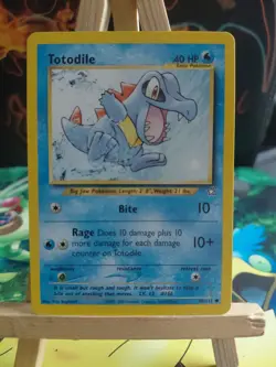 Pokemon TCG Totodile Neo Genesis 80/111 Regular Unlimited Common - Image 1