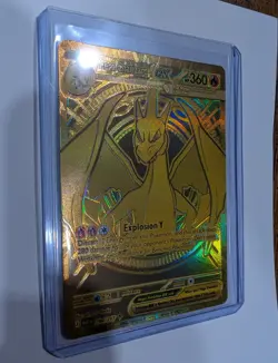 Mega Charizard Y EX 294/217 Gold Hyper Rare, Ascended Heroes, Pokemon TCG (NM) - Image 2