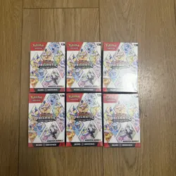 6x Pokemon TCG Prismatic Evolutions Booster Bundle New and Sealed - Image 1