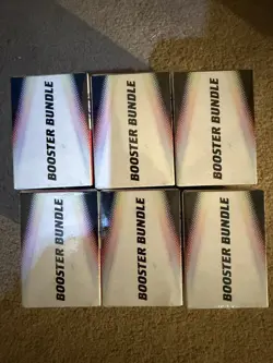 6x Pokemon TCG Prismatic Evolutions Booster Bundle New and Sealed - Image 4