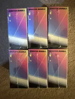 6x Pokemon TCG Prismatic Evolutions Booster Bundle New and Sealed - Image 5