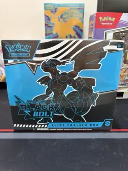 Pokemon TCG Black Bolt Elite Trainer Box Sealed - Image 1