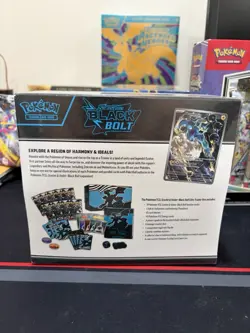 Pokemon TCG Black Bolt Elite Trainer Box Sealed - Image 3
