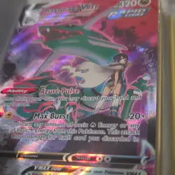 Pokemon Rayquaza VMAX Full Art Holo Ultra Rare TG20/TG30 Silver Tempest - Image 2