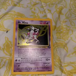 Mr. Mime 06/64 - Jungle - Holo - WOTC - Pokemon TCG - HP - Image 1
