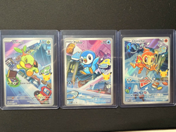 Pokemon TCG First Partner Illustration Collection Series 1 Gen 4 Sinnoh Starters - Image 1