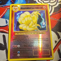 Pokemon TCG Ninetales 100 HP Reverse Holo Evolutions 15/108 English 2016 - Image 1