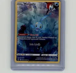 Pokemon TCG Manaphy GG06/GG70 Crown Zenith: Galarian Gallery Full Art Holo - Image 1