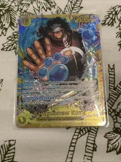 Bartholomew Kuma SEC OP12-119 Legacy of the Master One Piece Card Game - Image 1
