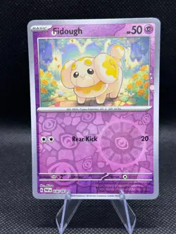 Pokemon Paldean Fates 038/091 Fidough Cosmos/Reverse Holo Costco EXCLUSIVE - Image 1