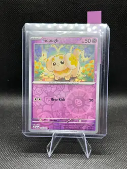 Pokemon Paldean Fates 038/091 Fidough Cosmos/Reverse Holo Costco EXCLUSIVE - Image 3