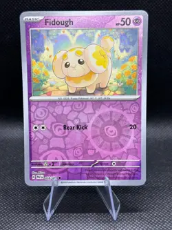 Pokemon Paldean Fates 038/091 Fidough Cosmos/Reverse Holo Costco EXCLUSIVE - Image 5