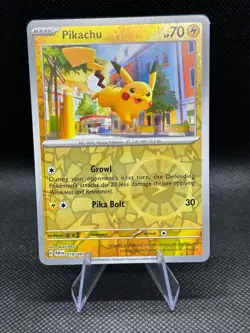 Pokemon Paldean Fates 018/091 Pikachu *COSMOS HOLO* Costco EXCLUSIVE - Image 5