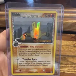 Pokemon Elekid Delta Species Dragon Frontiers 48/101 Common 40HP Holo English - Image 1