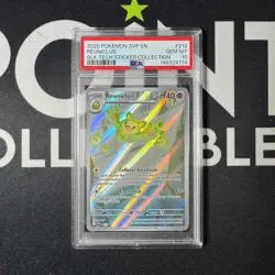 Reuniclus #212 – 2025 Pokemon SVP Promo - Black Tech Sticker Collection – PSA 10 - Image 1