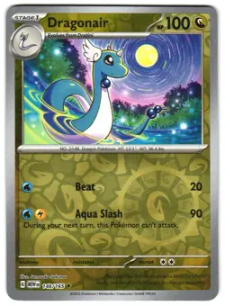 Dragonair - 148/165 Reverse Holo SV: Scarlet & Violet 151 English Pokemon NM - Image 1