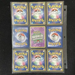 Pokemon Vintage WoTC Mixed Lot of Cards Holo Binder Pages Lugia EX Championships - Image 2