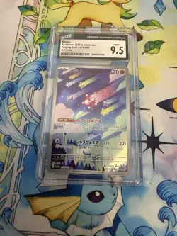 Pokemon TCG Minior Art Rare Raging Surf 070/062 CGC 9.5 Japanese - Image 1