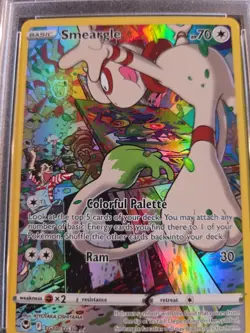SMEARGLE (2022) POKEMON SWSH- SILVER TEMPEST # TG10 - PSA NM 7 - Image 2