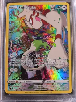 SMEARGLE (2022) POKEMON SWSH- SILVER TEMPEST # TG10 - PSA NM 7 - Image 4