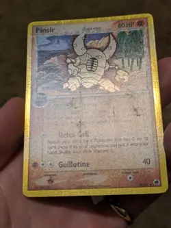 Pokemon TCG Pinsir Holo Rare Delta Species 9/110 MP - LP - Image 3