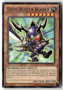 #BOSH-EN038 - Toon Buster Blader - Rare WB1 R - Image 1