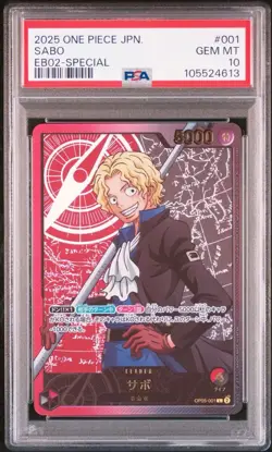 One Piece Card Sabo SP Leader PSA10 Compass Pattern Special Leader Card - Image 1