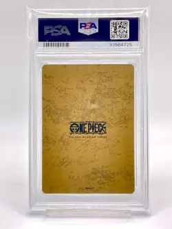 One Piece PSA10 Golden Playing Cards Brook Nine of Clubs Limited Edition - Image 2