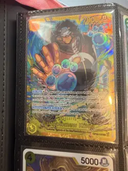 One Piece NM Card Lot Foil SR Alt Art + Binder- Law Shanks Nami - Image 1