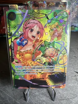One Piece Rebecca SR OP05-091 Premium Booster Pb02 - Image 1
