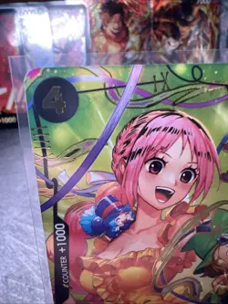 One Piece Rebecca SR OP05-091 Premium Booster Pb02 - Image 2