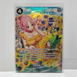 One Piece TCG OP06 Wings of the Captain Rebecca SP English OP05-091 - Image 1