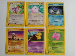Pokemon TCG Aquapolis set of 27 common cards - Image 1