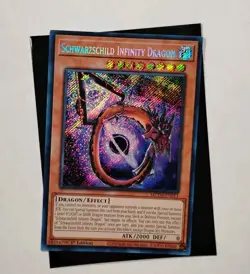 Schwarzschild Infinity Dragon MZTM-EN013 (Secret Rare) Yu-Gi-Oh Card NM/MINT - Image 1