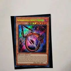 Schwarzschild Infinity Dragon MZTM-EN013 (Secret Rare) Yu-Gi-Oh Card NM/MINT - Image 2