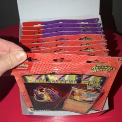 Pokemon Ascended Heroes Tech Sticker Lot of 12 Charmander Gastly - Image 3