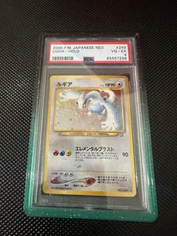 2000 Pokemon Lugia Holo Japanese Neo #249 PSA 4 Graded Card - Image 1
