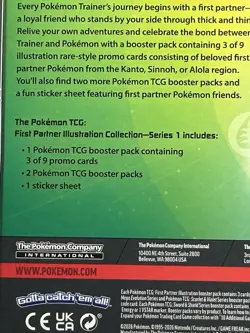 Pokemon Tcg First Partner Illustration Collection 30th - Image 3