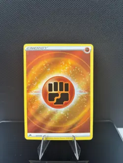 Pokemon Crown Zenith Fighting Energy 157/159 Holo Rare - Image 1