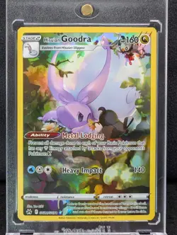 Hisuian Goodra GG21/GG70 Crown Zenith: Galarian Gallery NM Pokemon 2023 - Image 1