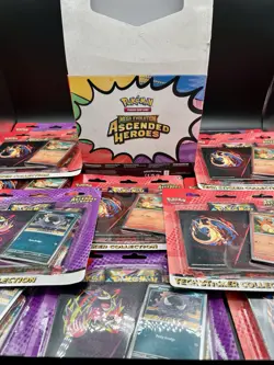 Lot Of 12 ✅ Pokemon Ascended Heroes Tech Sticker Collection - 36 Total Packs NEW - Image 1