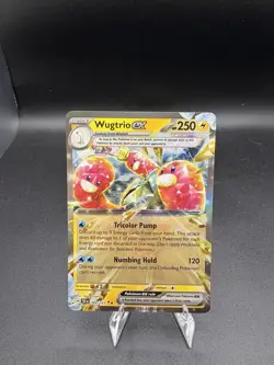 Wugtrio EX 060/162 Double Rare Holo Temporal Forces Pokemon TCG NM - Image 1