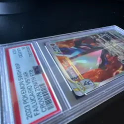 Pokemon Lucario VSTAR SWSH291 Sword & Shield Promo Full Art Holo PSA 10 2023 - Image 3