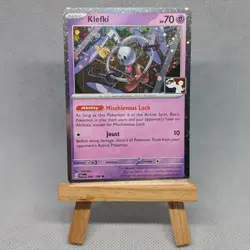 Pokemon TCG Klefki 096/198 Prize Pack Series 4 Cosmos Holo Play Stamped Promo NM - Image 1
