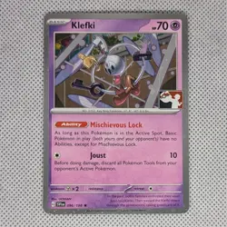Pokemon TCG Klefki 096/198 Prize Pack Series 4 Cosmos Holo Play Stamped Promo NM - Image 4