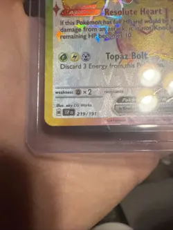 Pikachu EX 219/191 SV08 Surging Sparks Ultra Rare Pokemon TCG NM - Image 2