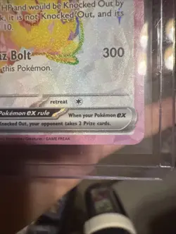Pikachu EX 219/191 SV08 Surging Sparks Ultra Rare Pokemon TCG NM - Image 3