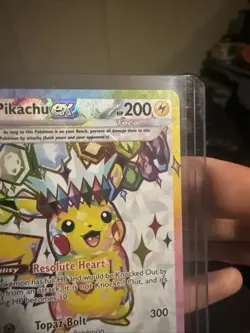Pikachu EX 219/191 SV08 Surging Sparks Ultra Rare Pokemon TCG NM - Image 5