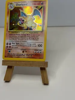 Pokemon Charizard 4/102 Base Set Holo Rare 1999 - Image 5